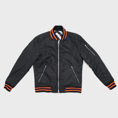 Nylon Bomber Jacket - Bomber Jacket - MyVice Sweats Collection